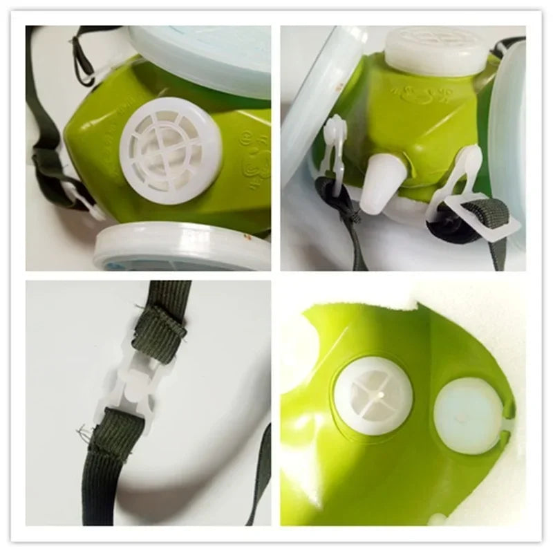 Dual-Filter Respirator Mask